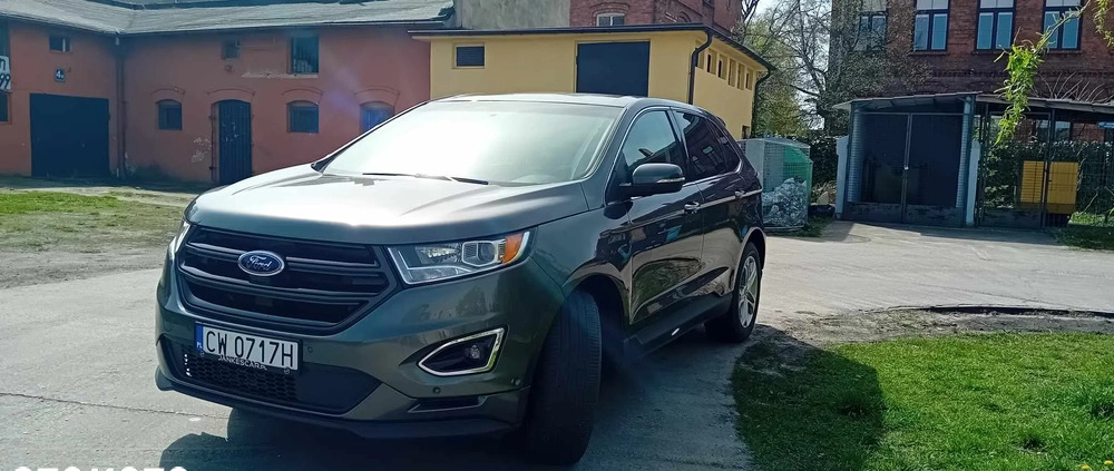 Ford EDGE cena 89950 przebieg: 134000, rok produkcji 2017 z Włocławek małe 79